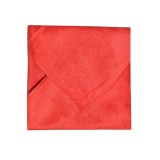 دستمال نظافت نارسیس مدل میکروفایبر رنگ قرمز